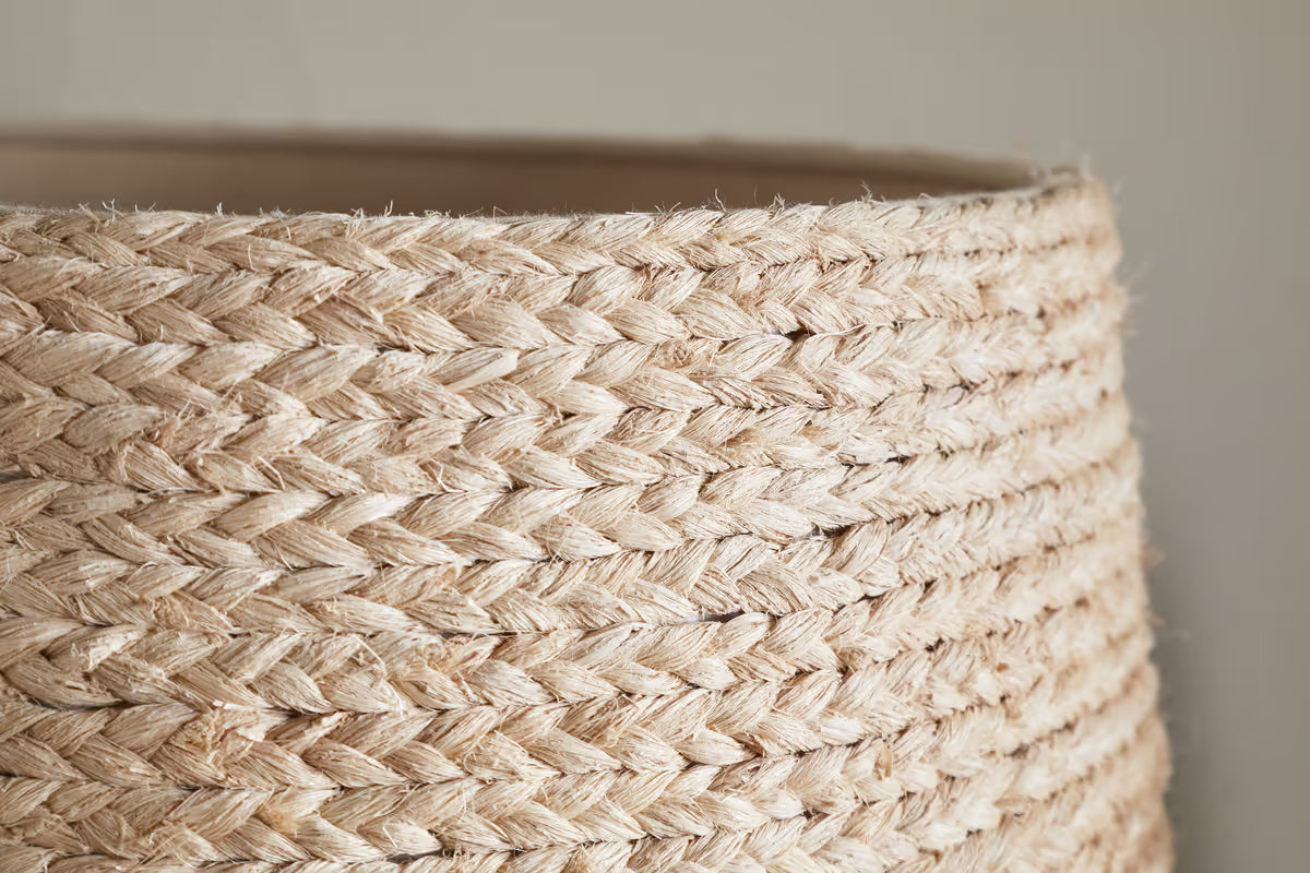 Nkuku - Pisang Natural Lampshade - Natural - Medium