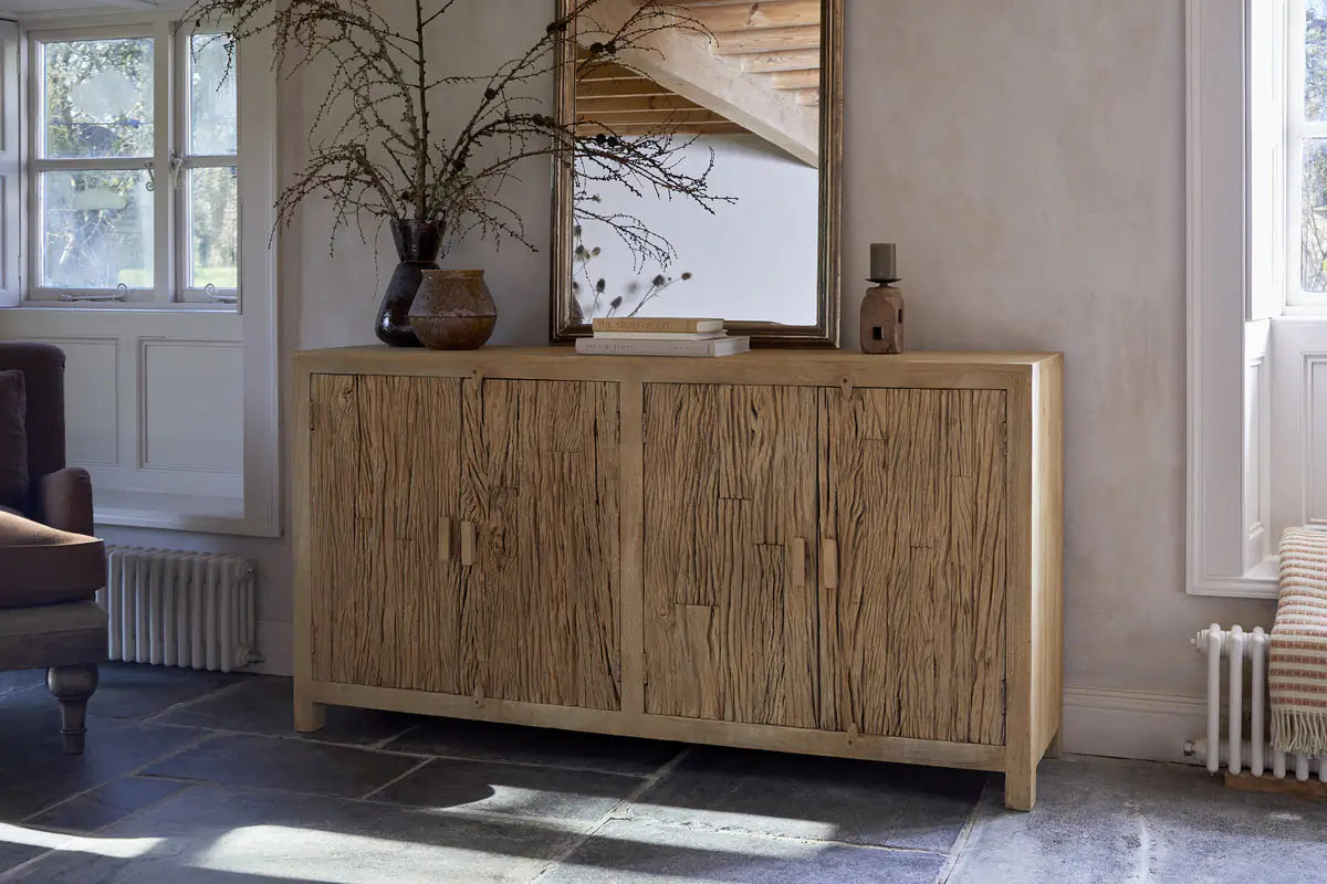 Nkuku - Tamia Reclaimed Wood Cabinet - Natural - Large