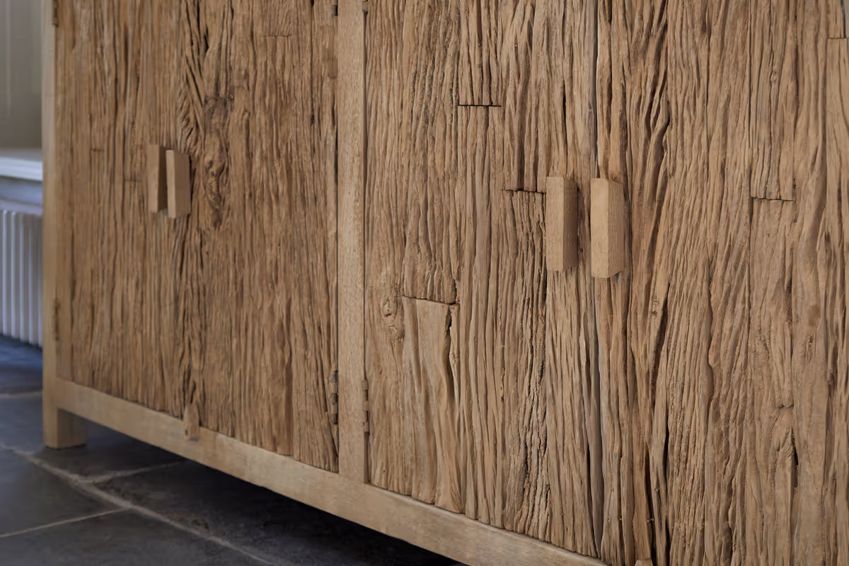 Nkuku - Tamia Reclaimed Wood Cabinet - Natural - Large