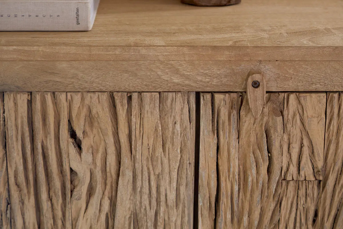 Nkuku - Tamia Reclaimed Wood Cabinet - Natural - Large