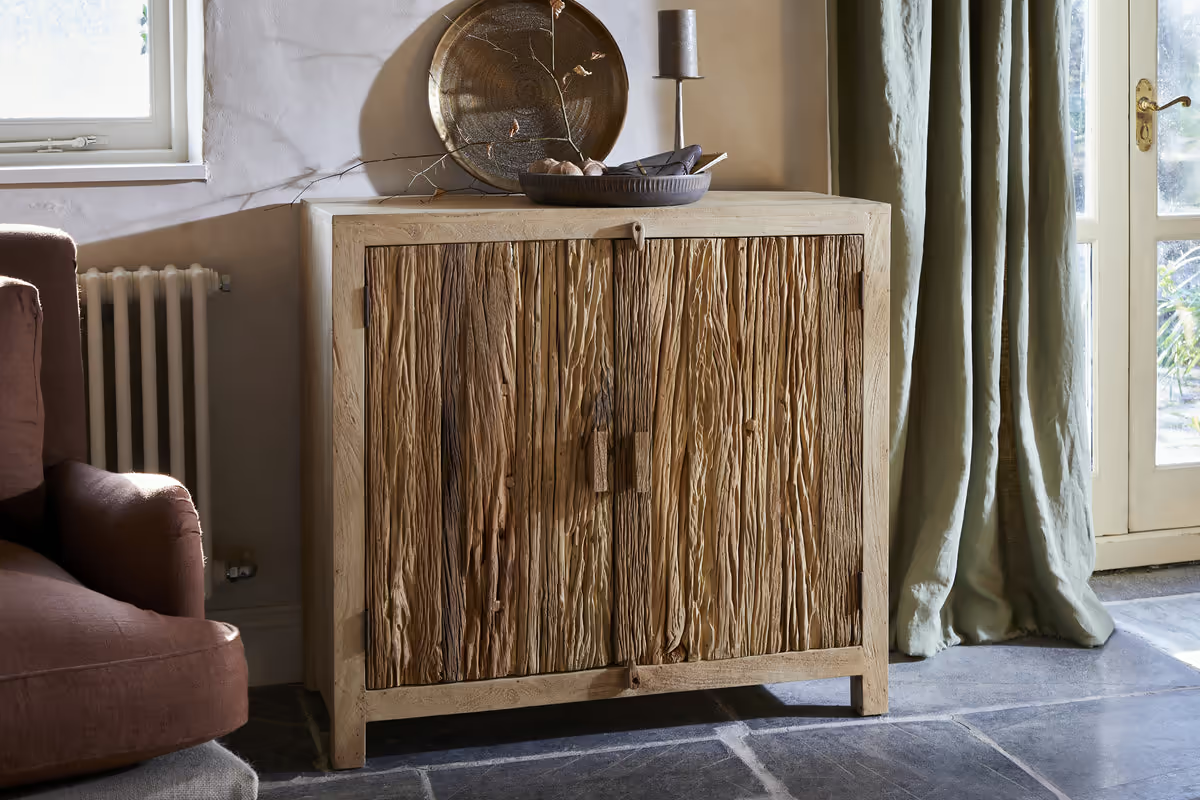 Nkuku - Tamia Reclaimed Wood Cabinet - Natural - Small
