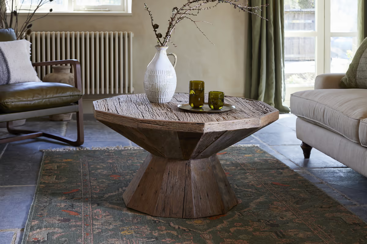 Nkuku - Juhi Reclaimed Wood Coffee Table - Natural