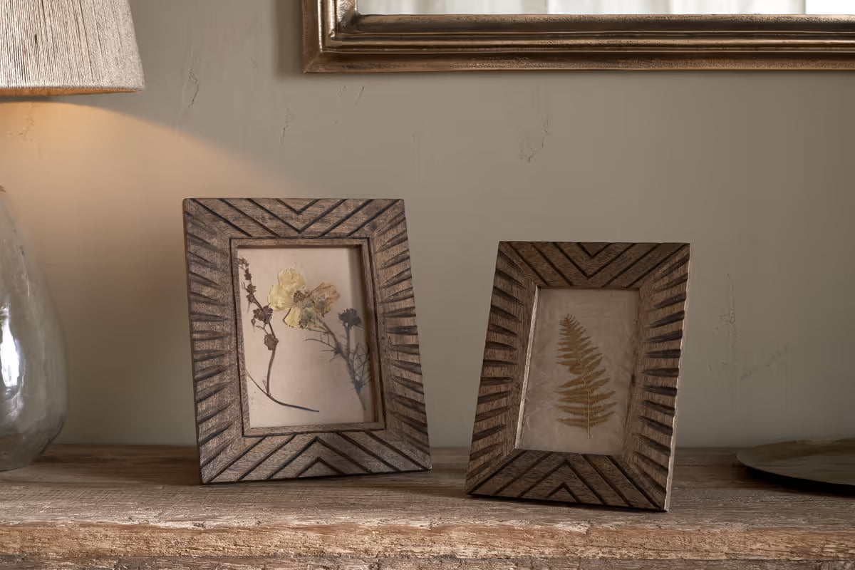 Nkuku - Janoni Mango Wood Frame - Mango Wood - 4 × 6