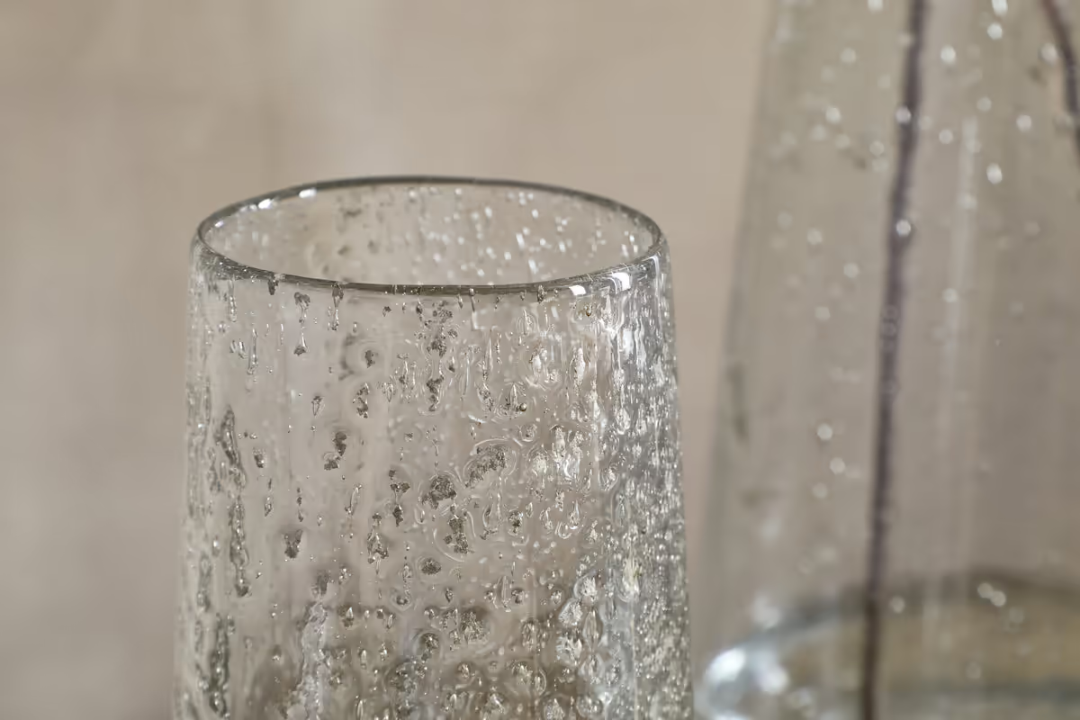 Nkuku - Nyuki Vase - Clear - Small