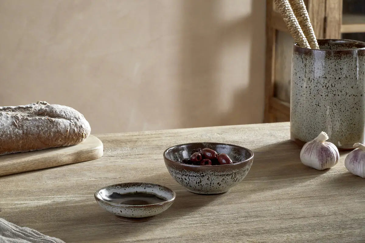 Nkuku - Cam Dipping Bowls - Mocha - (Set of 2)