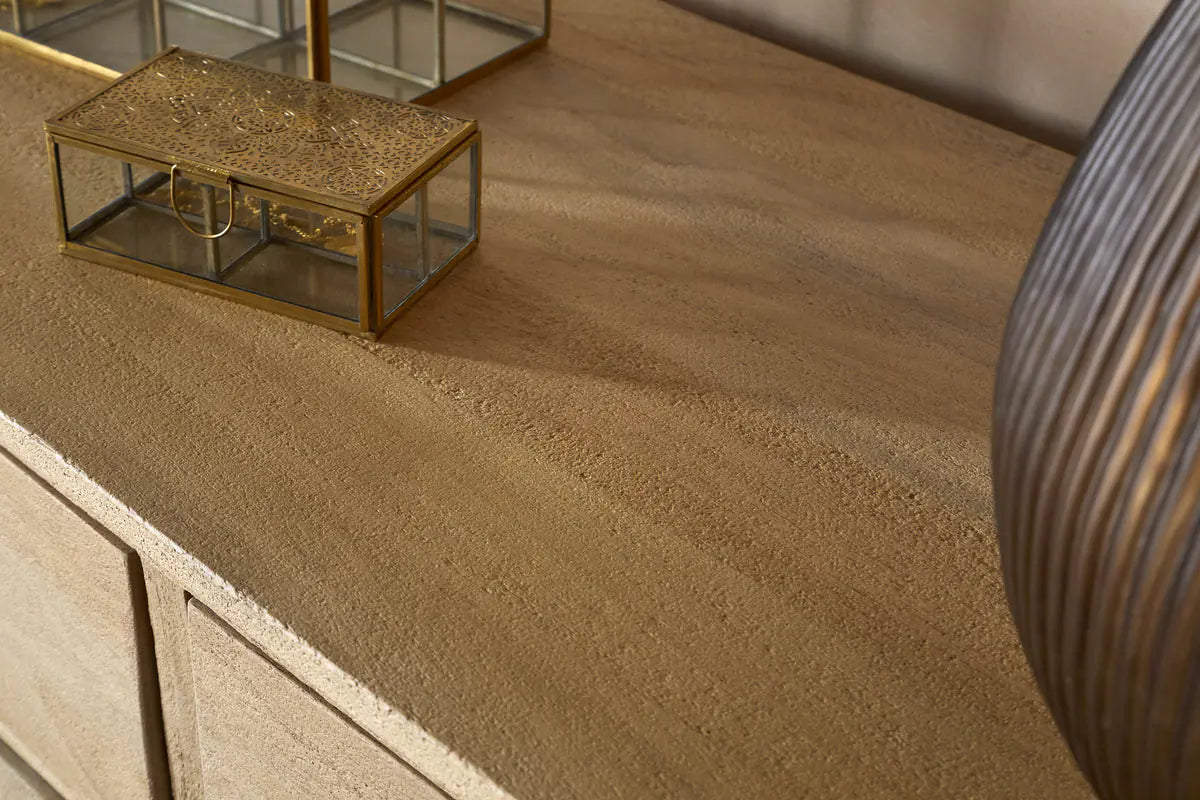 Nkuku - Sri Mango Wood Chest of Drawers - Natural