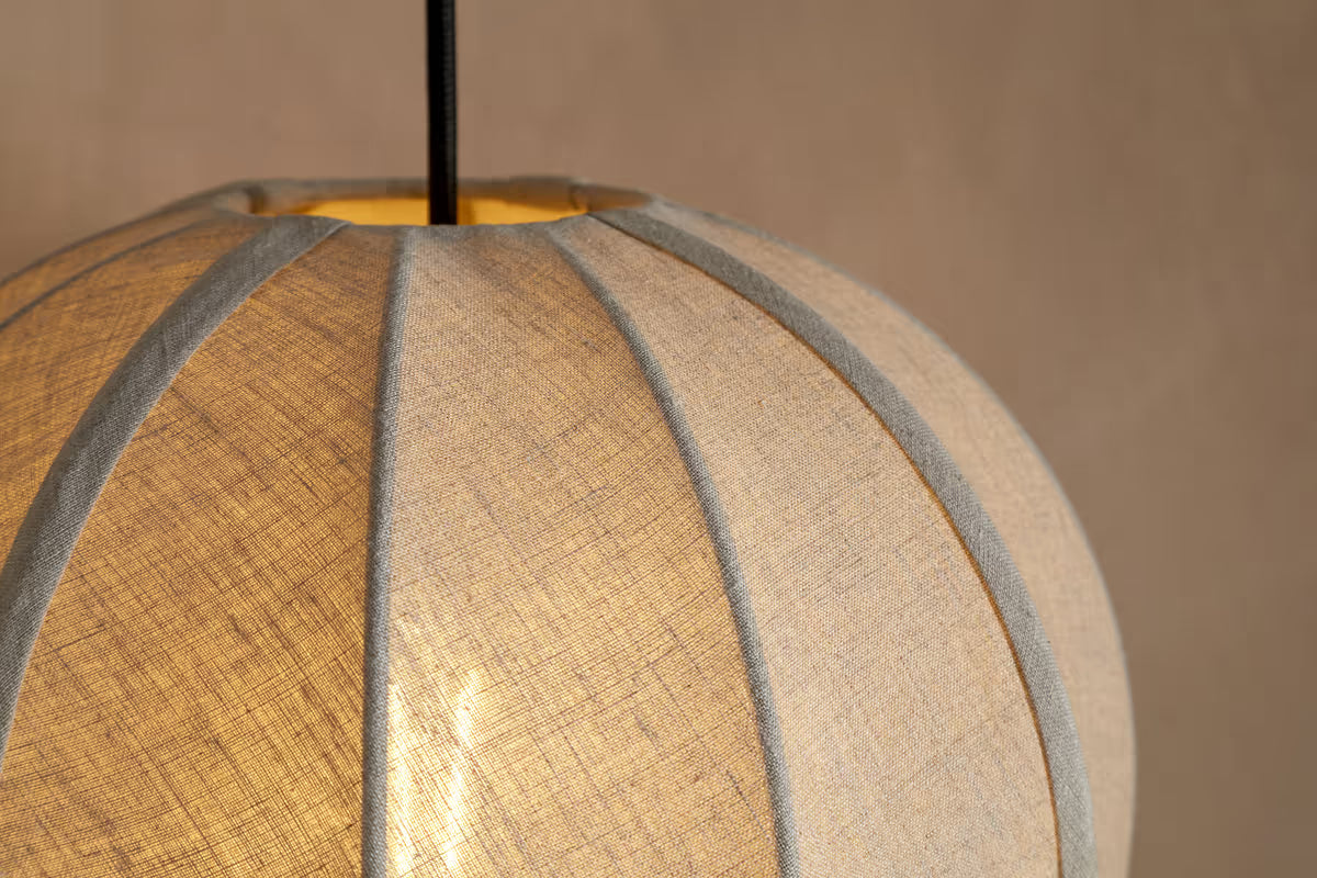 Nkuku - Dharini Linen Lampshade - Natural