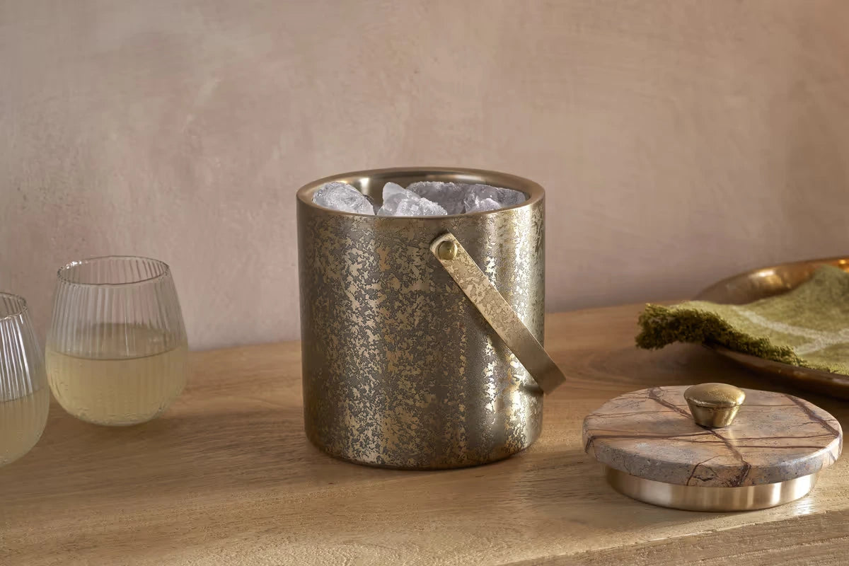 Nkuku - Amaya Ice Bucket - Aged Antique