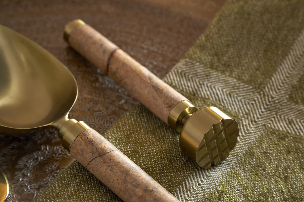 Nkuku - Amaya Cocktail Set - Aged Antique - (Set of 4)