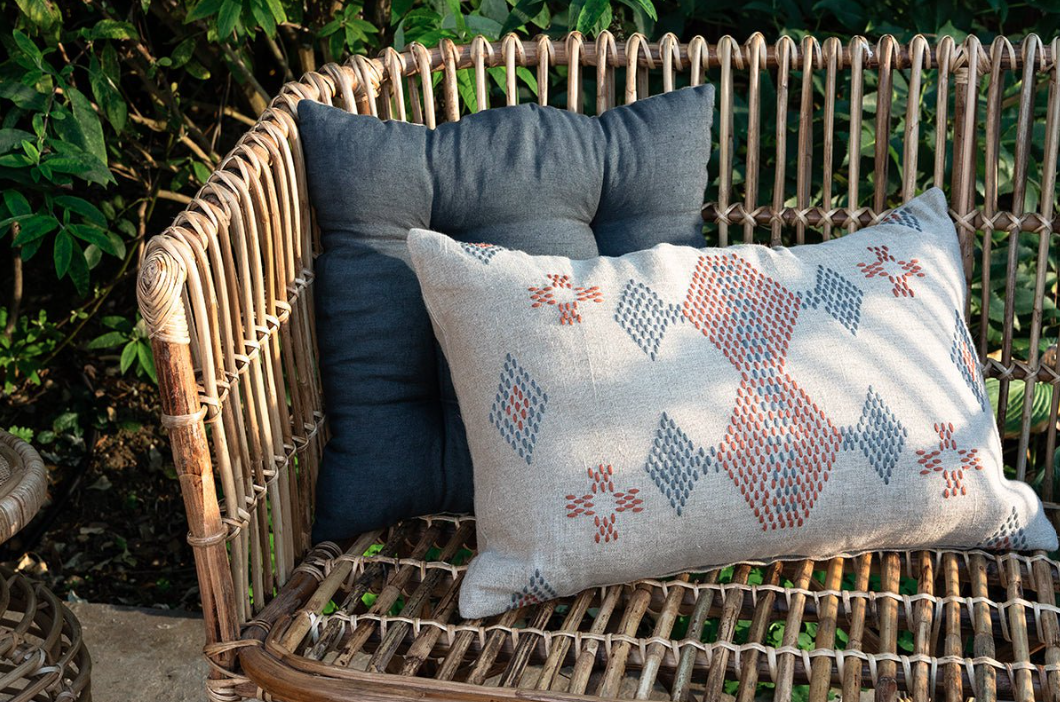 Nkuku Nesari Rattan Sofa