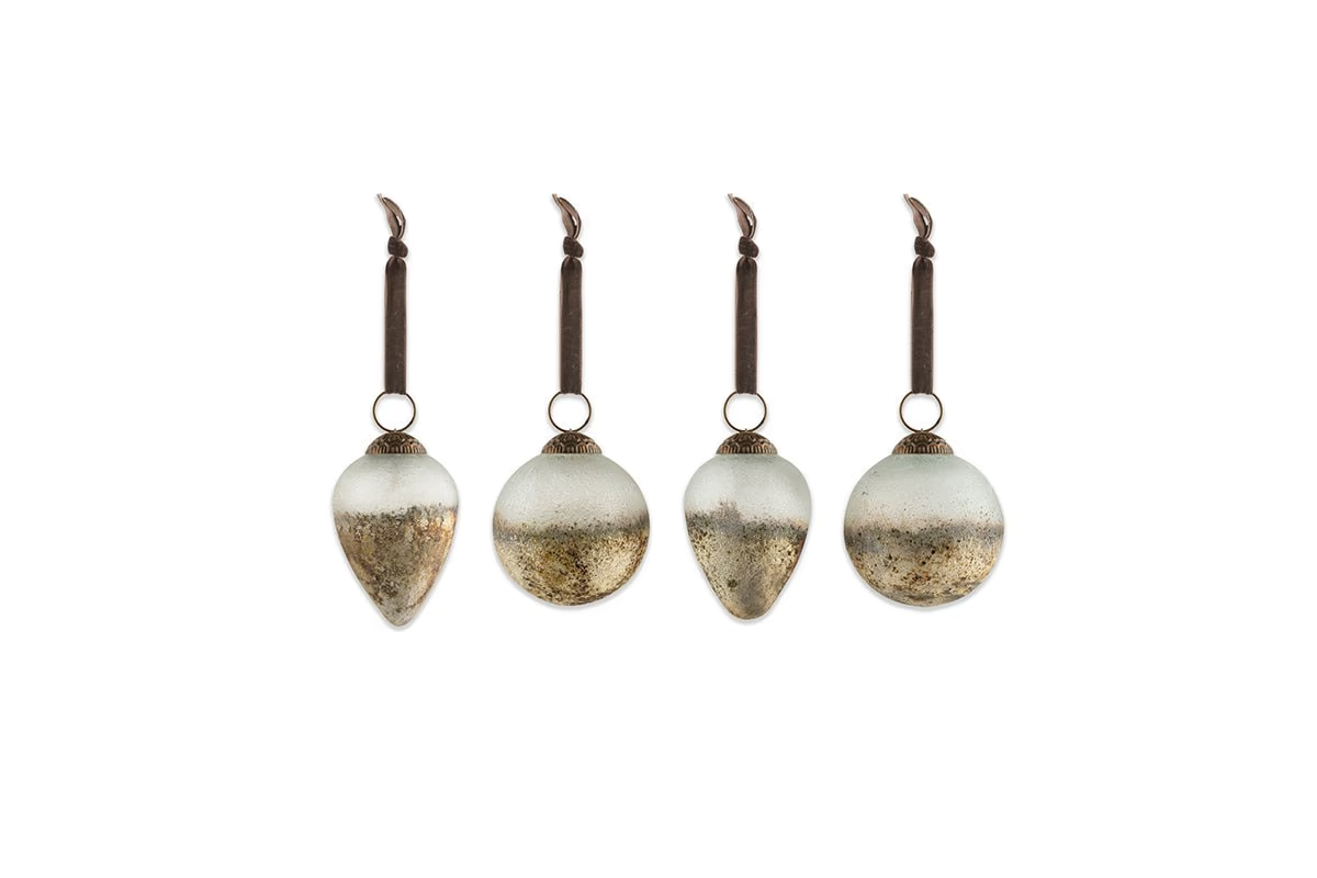 Nkuku - Ngolo Baubles - (Set of 4)