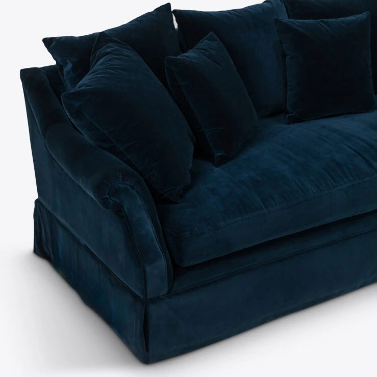 Pure White Lines Nia Sofa