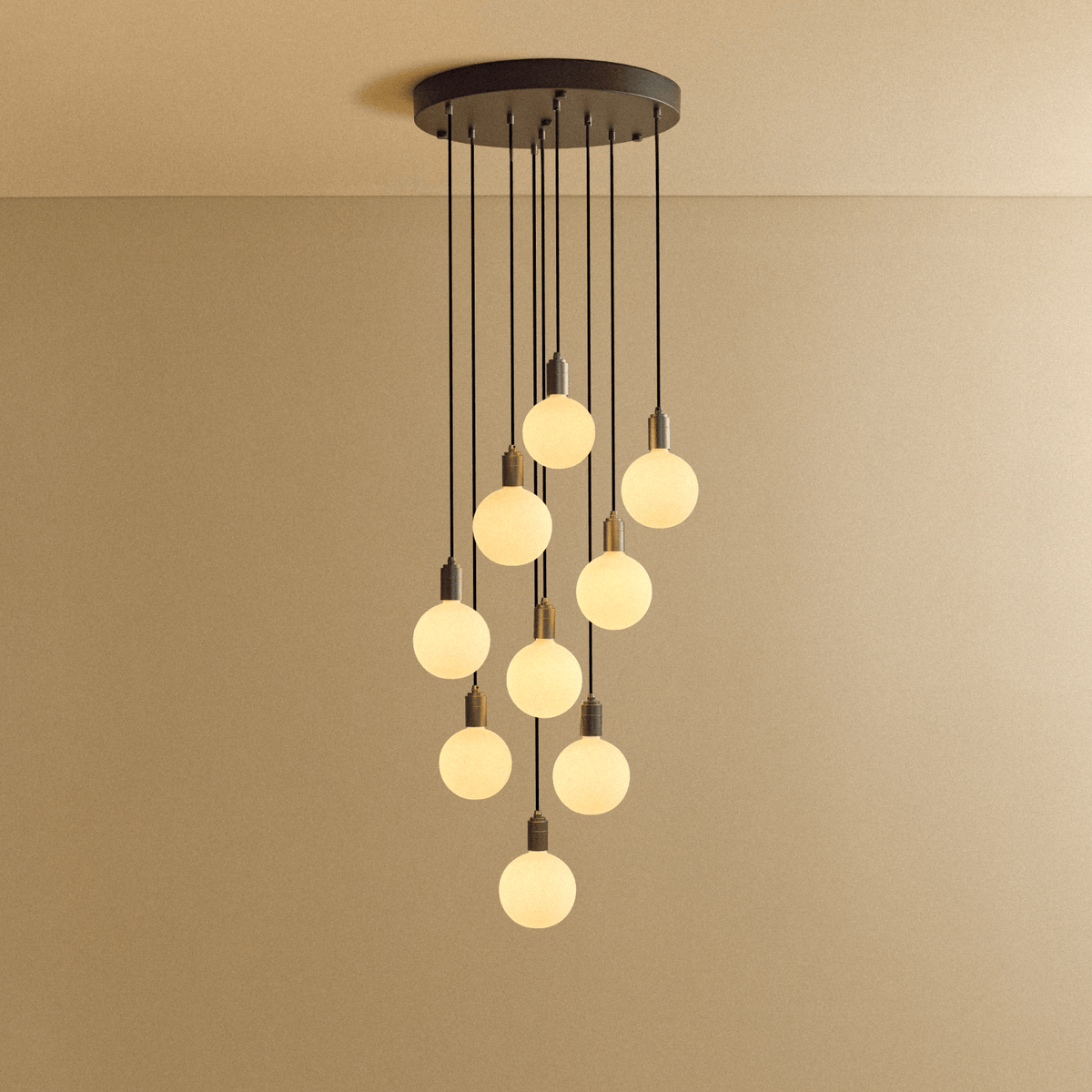 Tala Nine Pendant in Graphite + Sphere IV