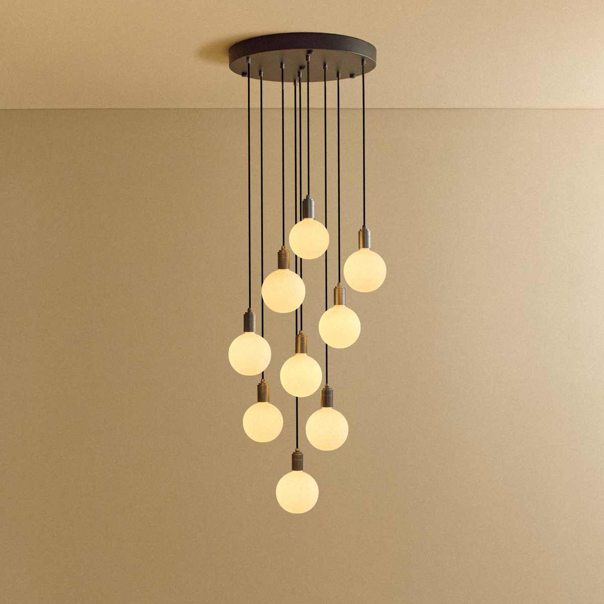 Tala Nine Pendant in Graphite + Sphere IV
