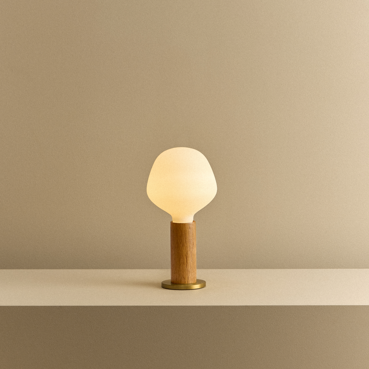 Tala Knuckle Table Lamp in Oak + Enno