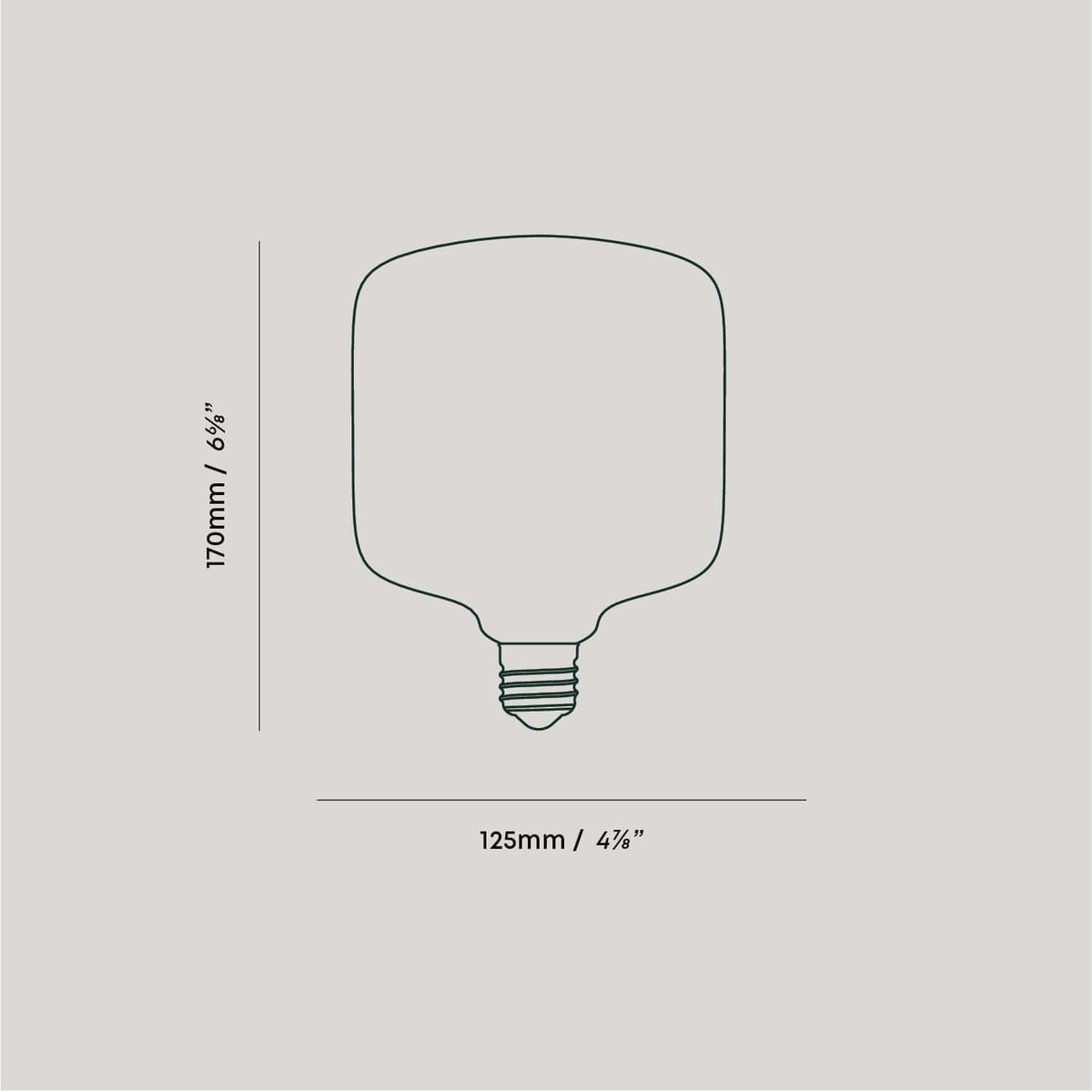 Tala Oblo Plug-In Pendant in Graphite