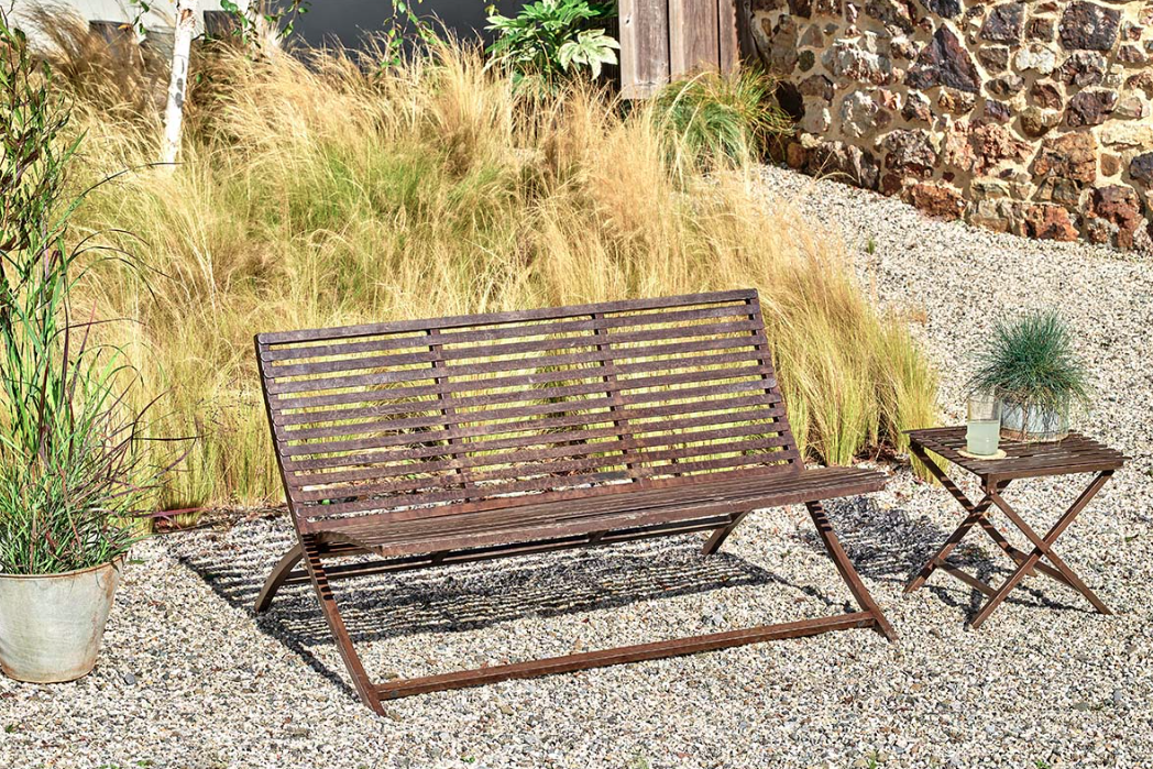 Nkuku Odee Outdoor Bench