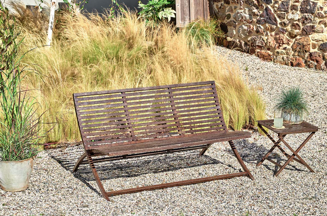 Nkuku Odee Outdoor Bench