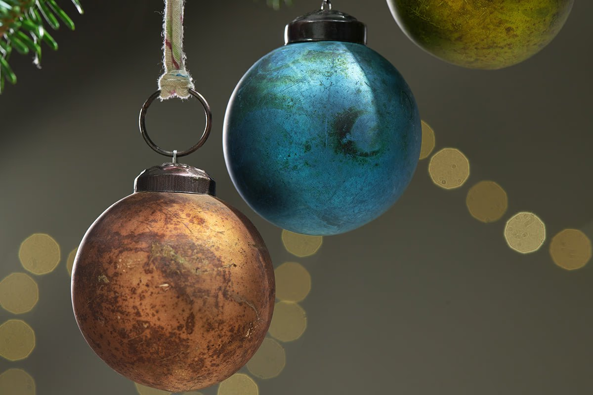 Nkuku - Oko Baubles - Small (Set of 4)