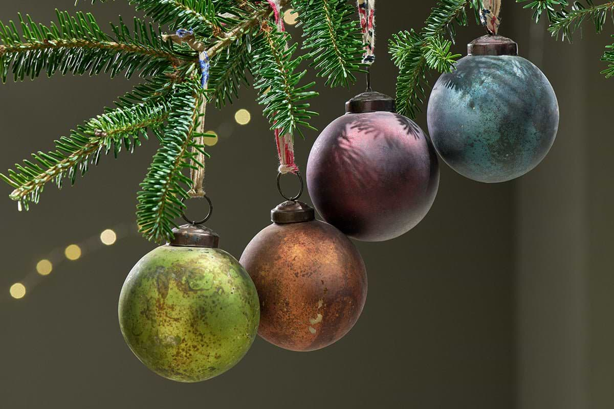 Nkuku - Oko Baubles - Small (Set of 4)