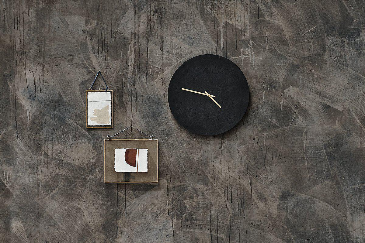 Nkuku - Okota Wall Hung Clock - Black