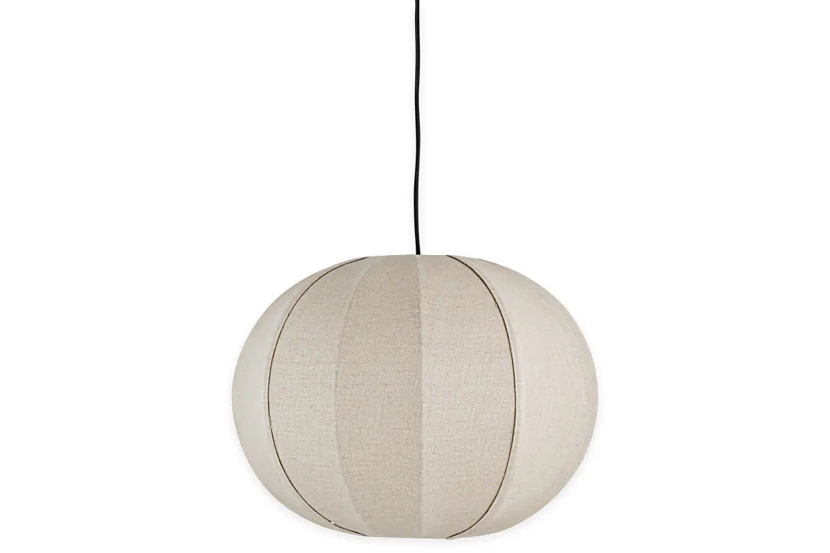 Nkuku - Orisa Linen Lampshade - Off White