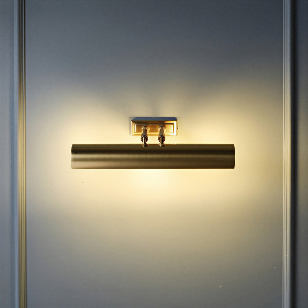 Pooky - Smaller Lautrec Picture Light - Antique Brass