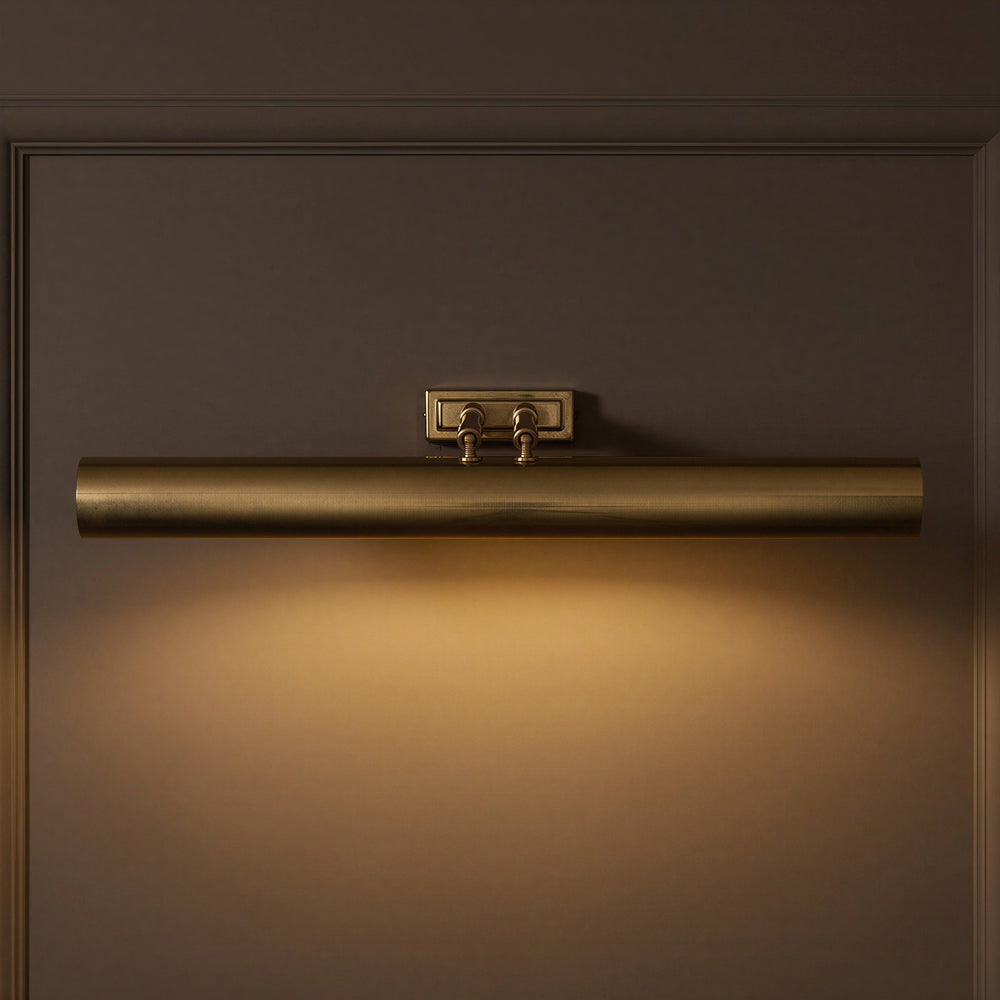 Pooky - Larger Lautrec Picture Light - Antique Brass