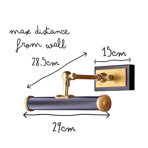 Pooky - Pitcheroo Picture Light - Smaller - Black And Brass