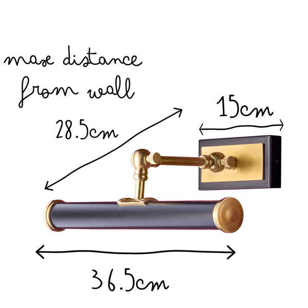 Pooky - Pitcheroo Picture Light - Larger - Black And Brass