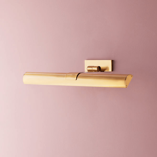 Pooky - Seurat Rechargeable Picture Light - Regular - Antique Brass