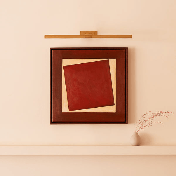 Pooky - Seurat Rechargeable Picture Light - Larger - Antique Brass