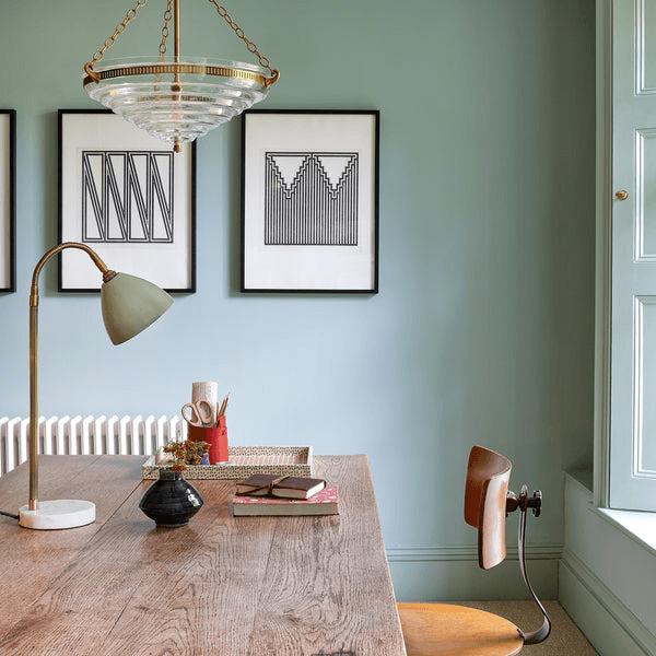 Pooky - Archie Stepped Glass Pendant Light - Brass Fittings