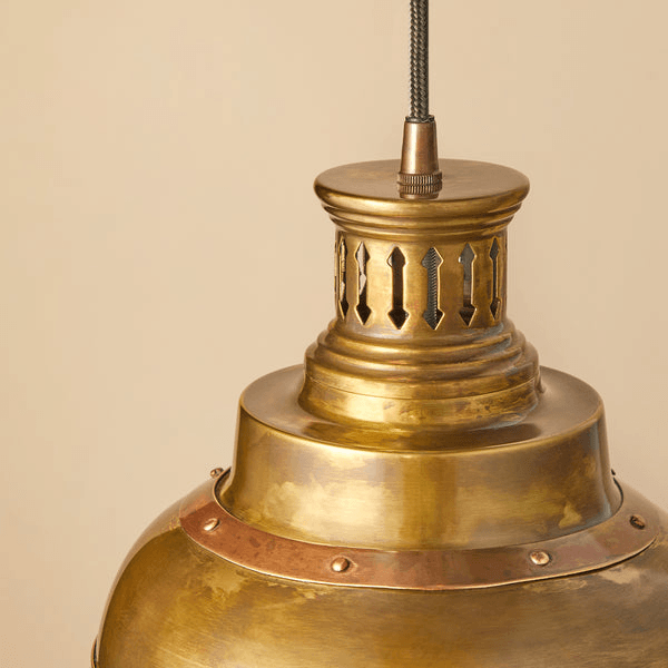 Pooky - Agen Pendant Light - Aged Brass & Copper