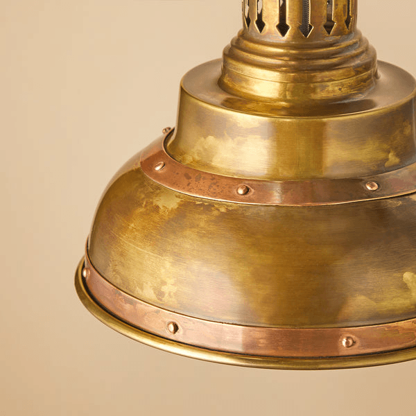 Pooky - Agen Pendant Light - Aged Brass & Copper