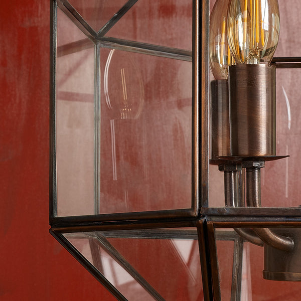 Pooky - Apollo Lantern Light - Antiqued Copper