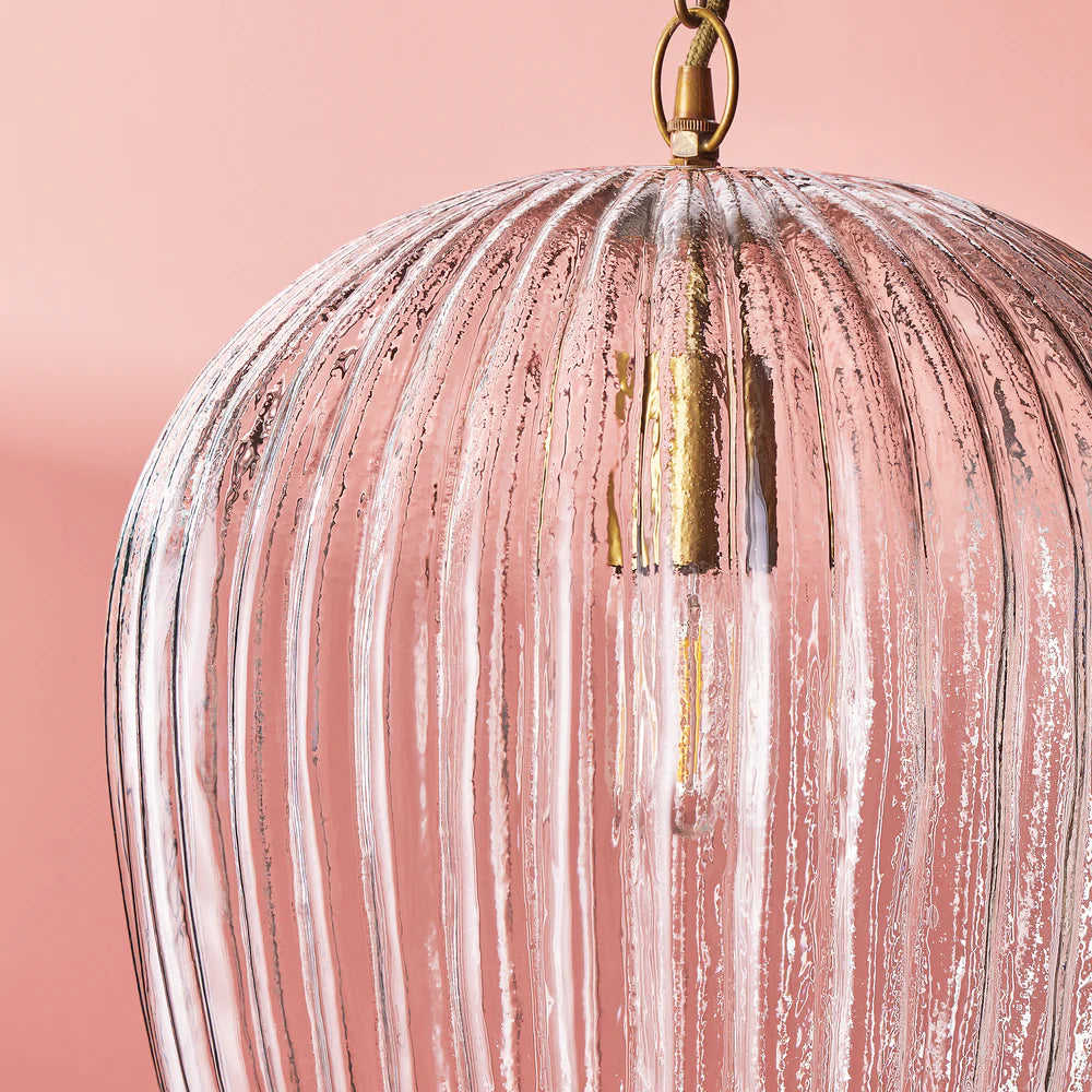 Pooky Regular Bastille Pendant in Clear Glass