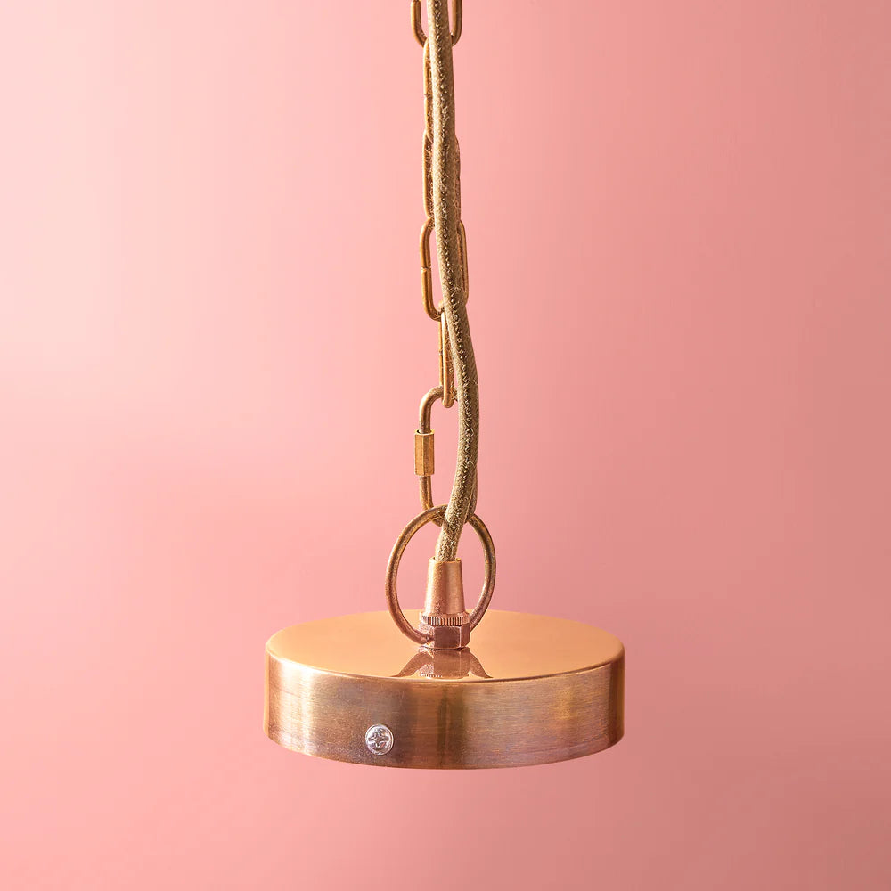 Pooky Regular Bastille Pendant in Clear Glass