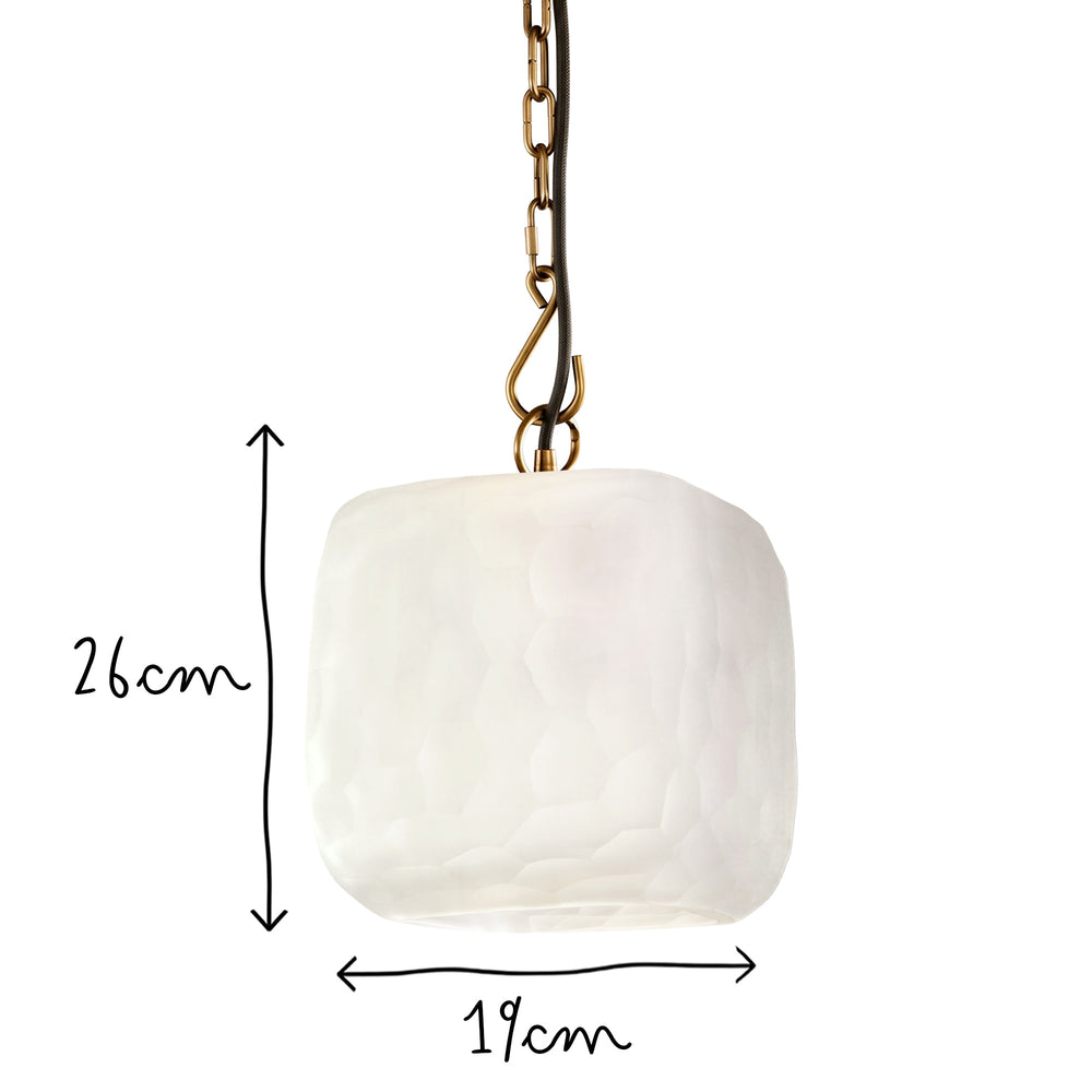 Pooky - Berg Pendant - Frosted Glass