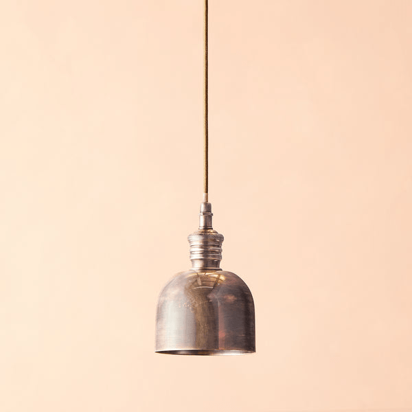 Pooky - Larger Connery Pendant Light - Antique Silver