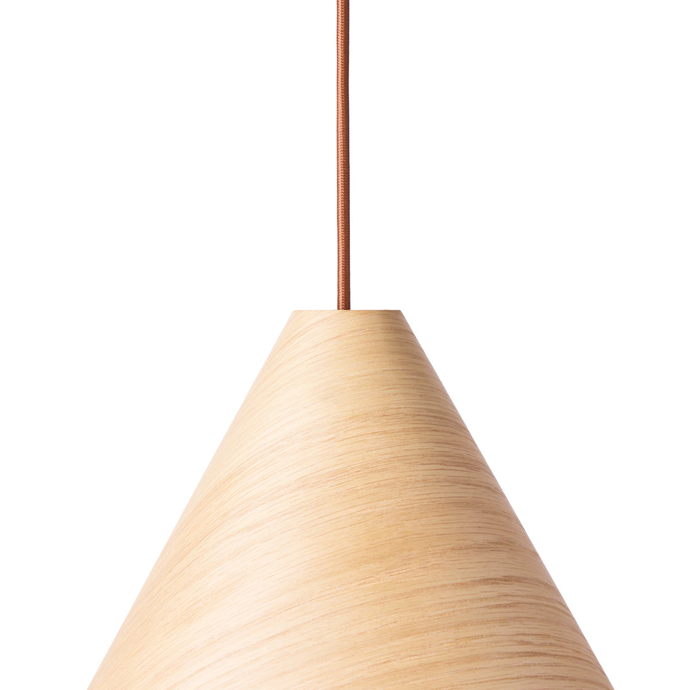 Pooky - Smaller Dablam Pendant - Natural Oak