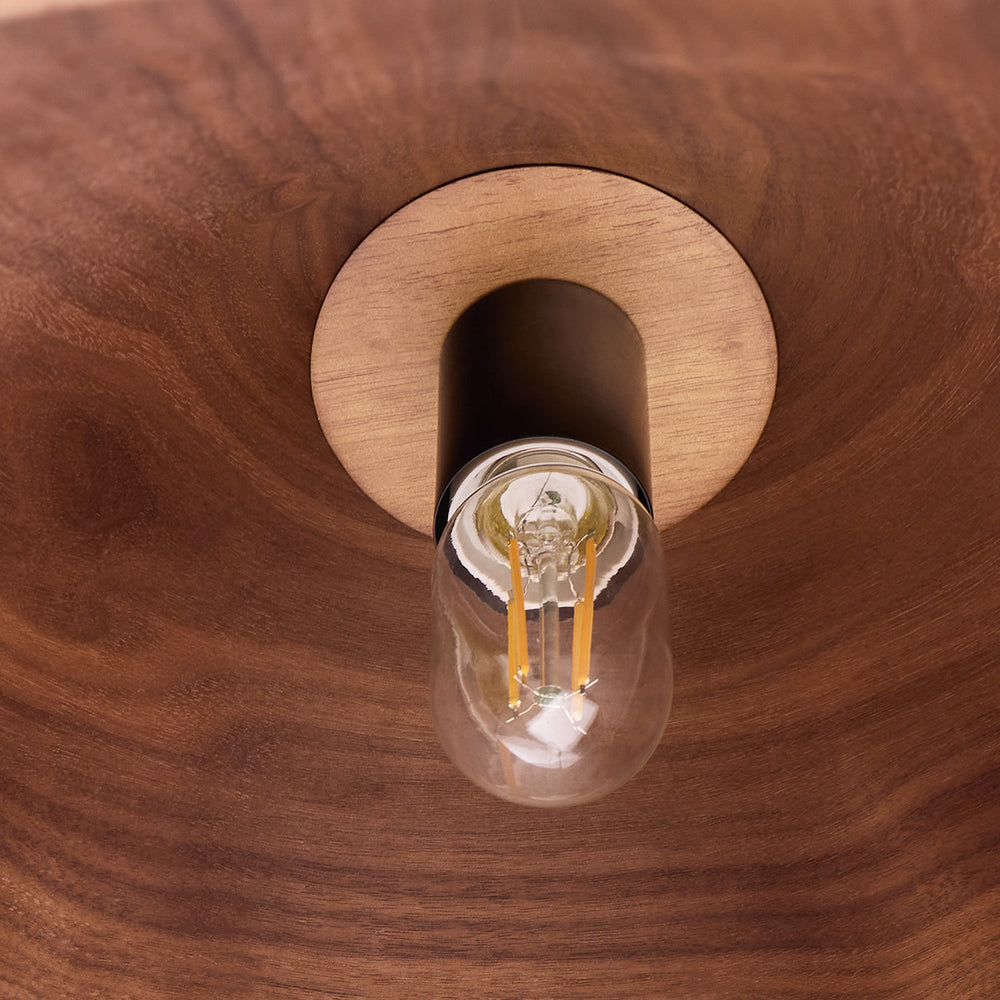 Pooky - Regular Dablam Pendant - Dark Walnut