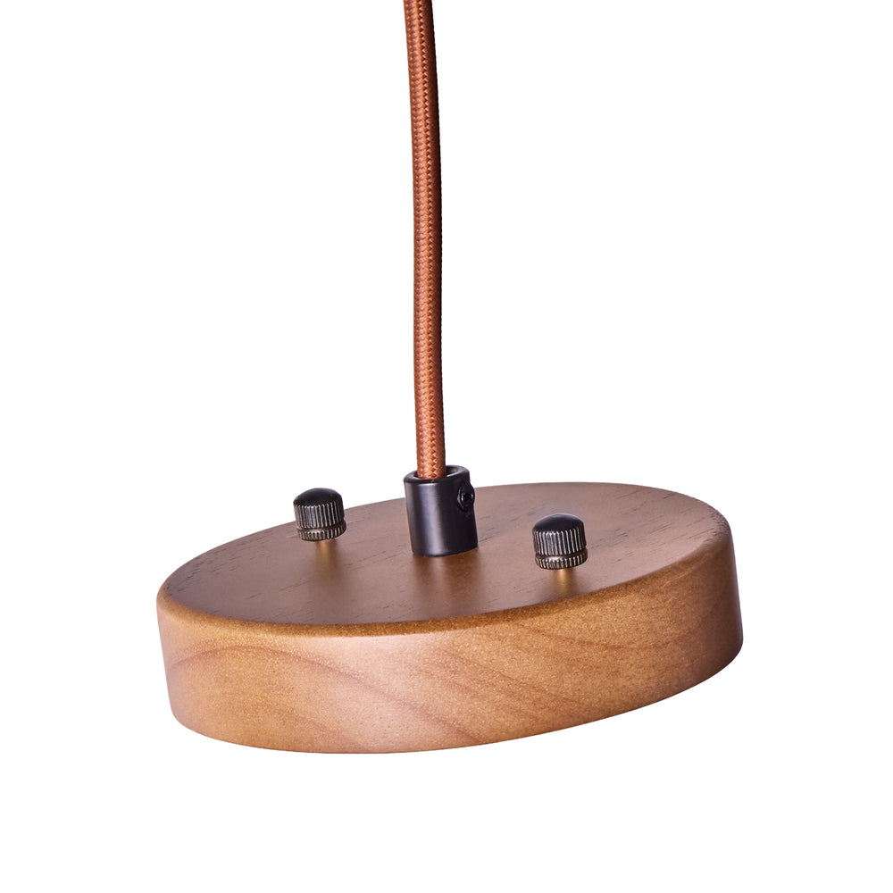 Pooky - Regular Dablam Pendant - Dark Walnut