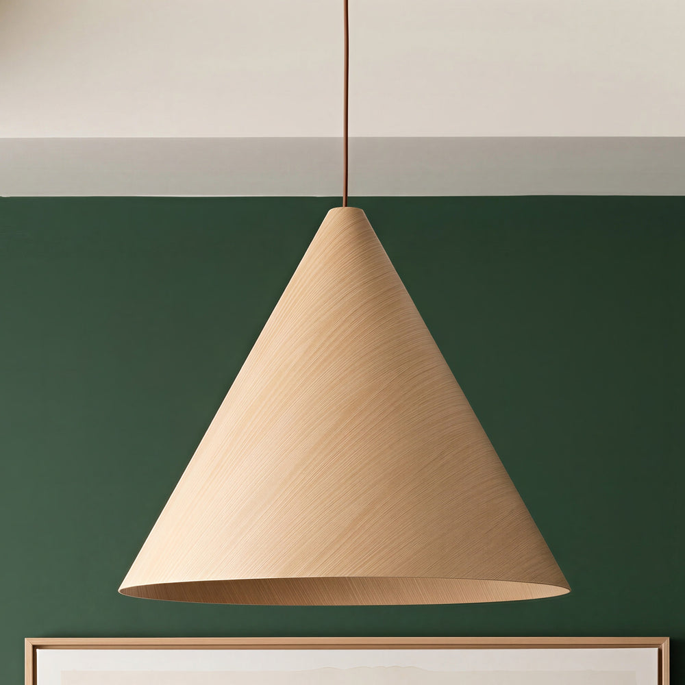 Pooky - Larger Dablam Pendant - Natural Oak