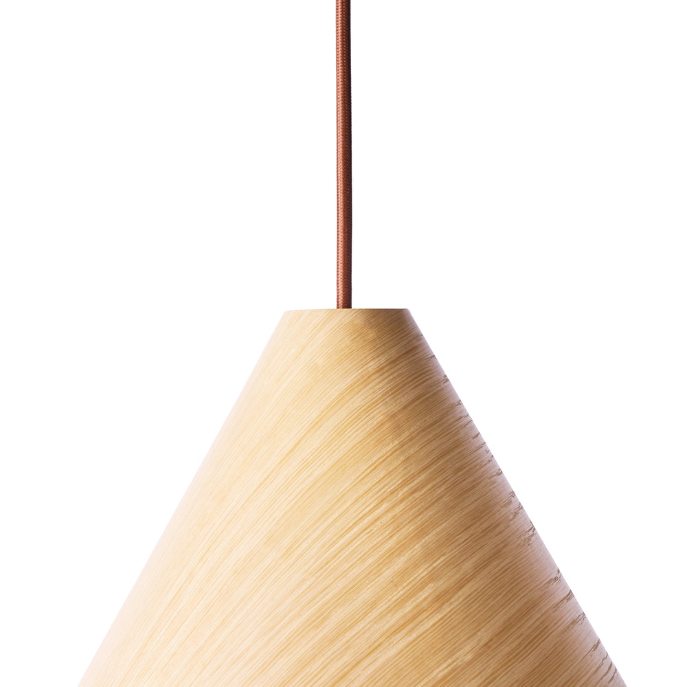 Pooky - Larger Dablam Pendant - Natural Oak