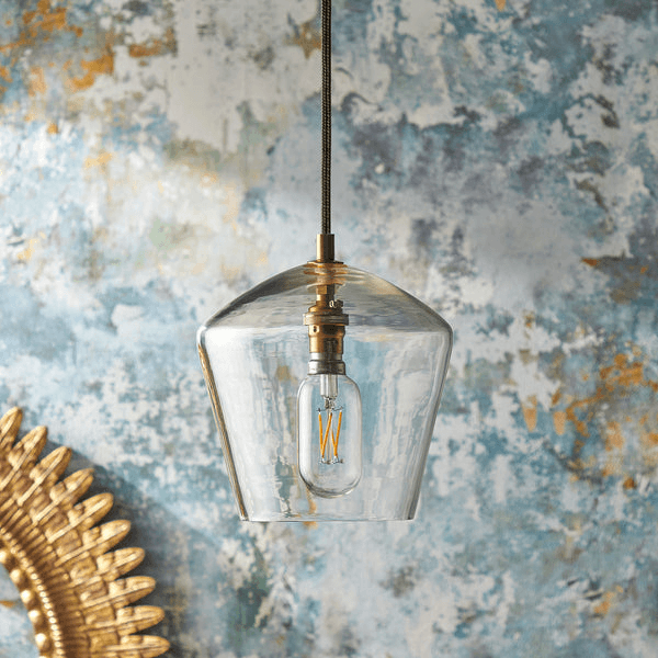 Pooky - Demijohn Pendant Light - Regular - Clear Blown Glass