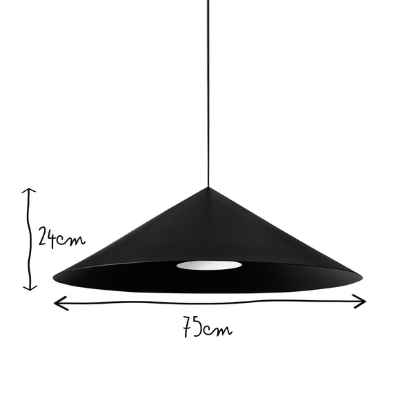 Pooky - Denali Pendant Light - Regular - Black
