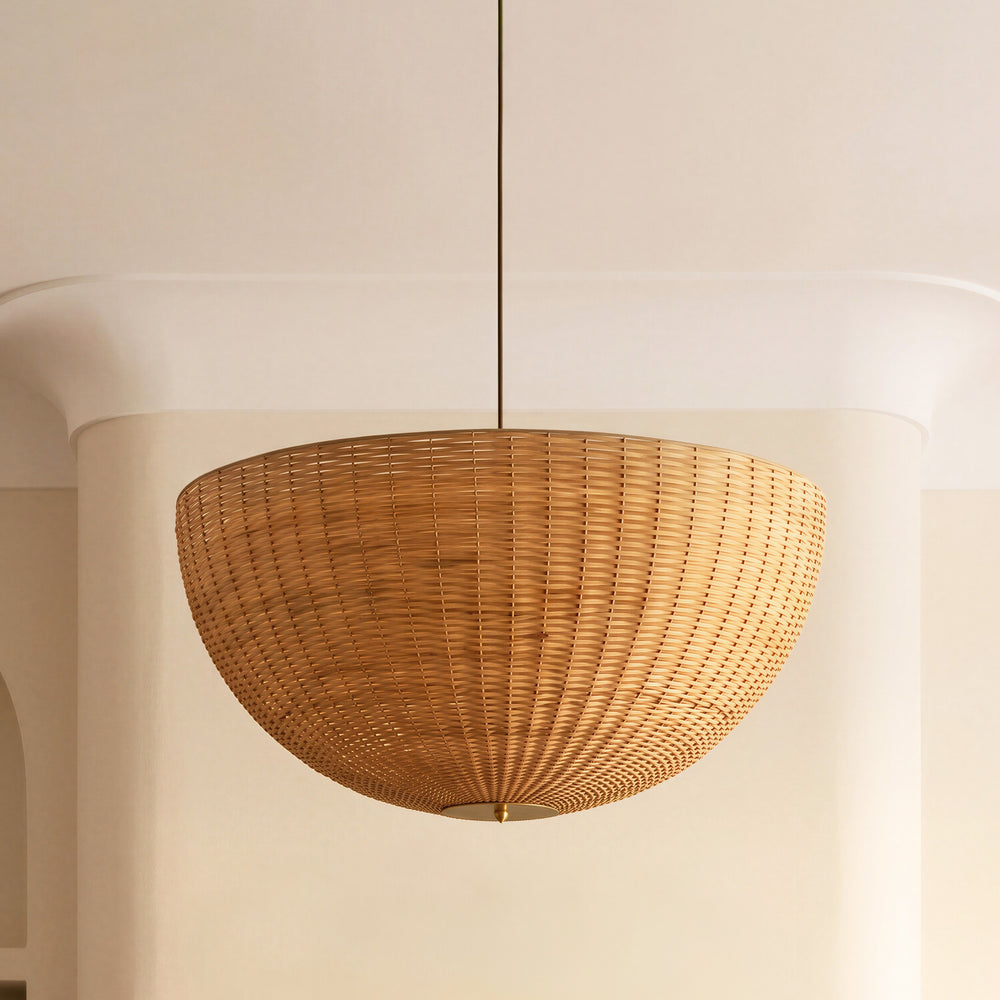 Pooky - Dune Pendant - Natural Rattan