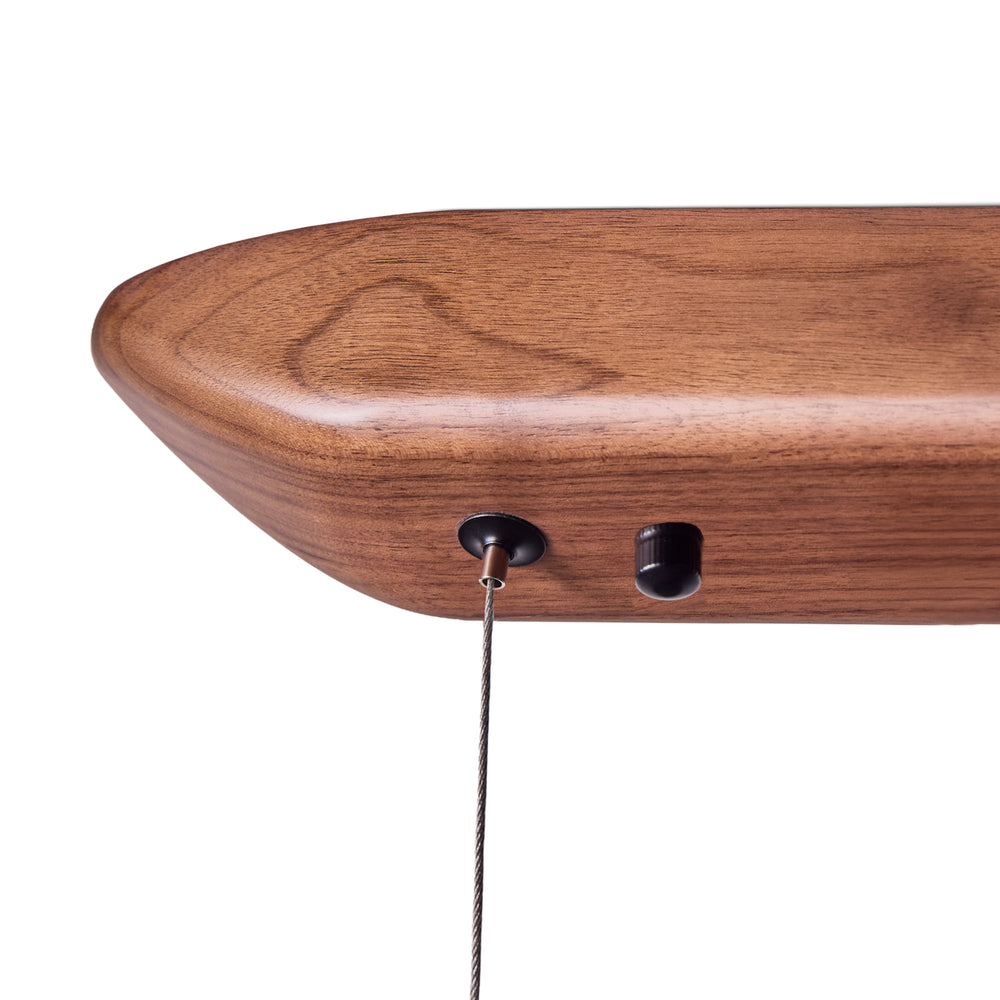 Pooky - Regular Glade Pendant - Dark Walnut