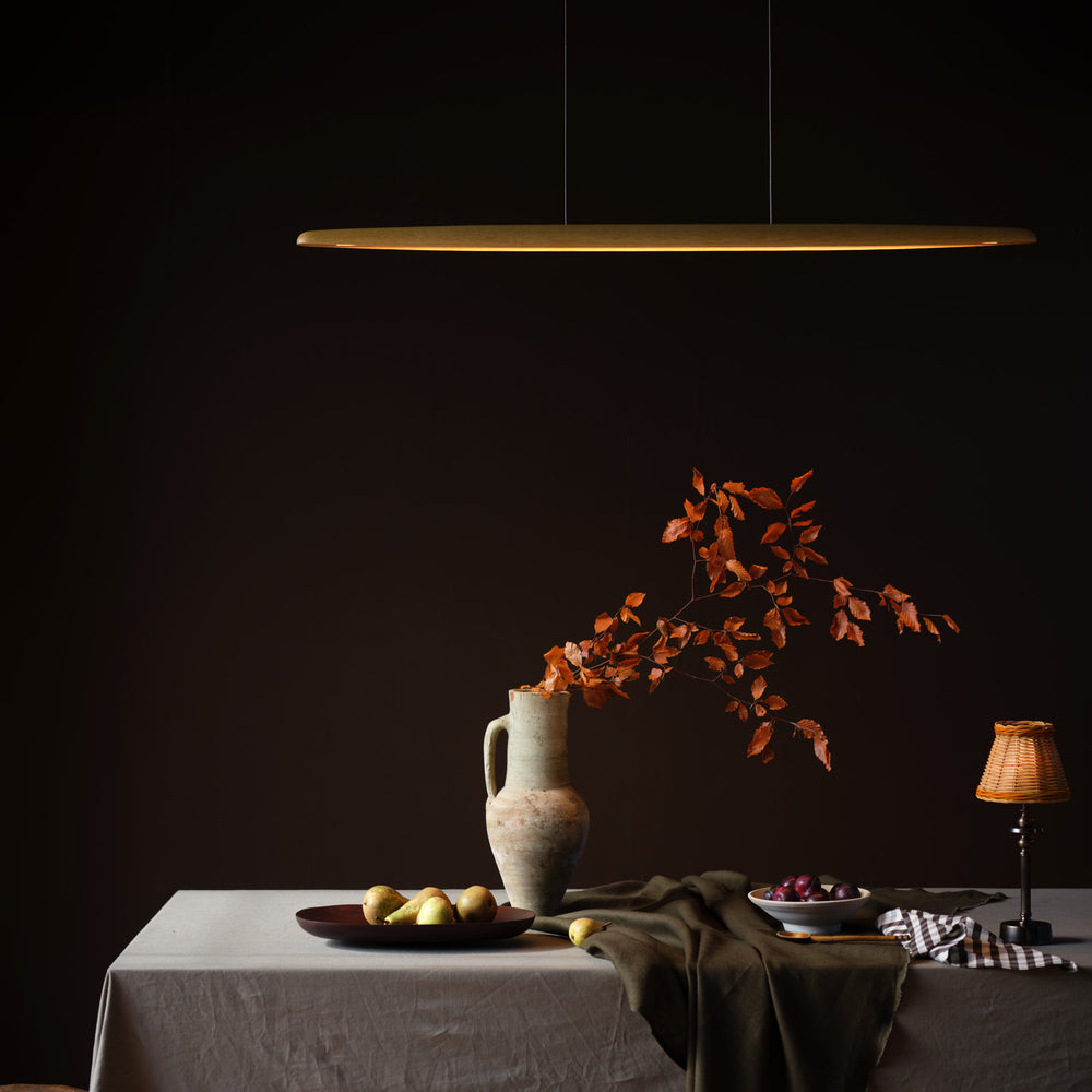 Pooky - Larger Glade Pendant - Natural Wood
